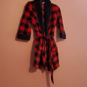 Plaid Robe